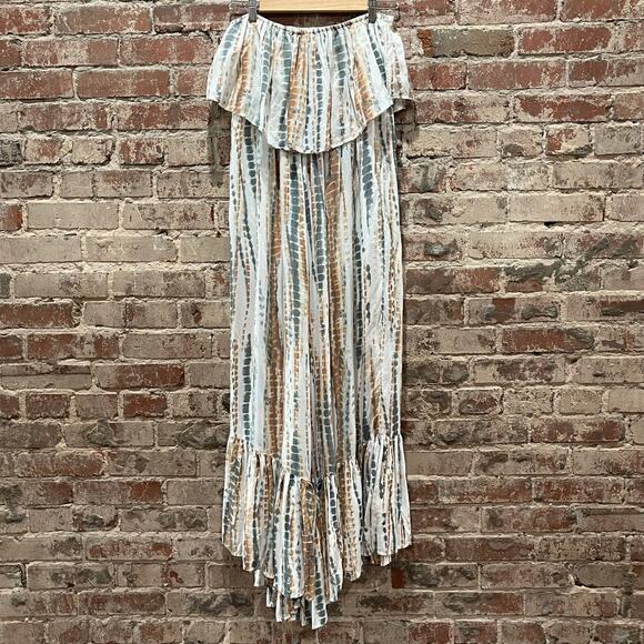 Free People Summer Vibes Tie Dye Tube Romper Size Small - Picture 4 of 8